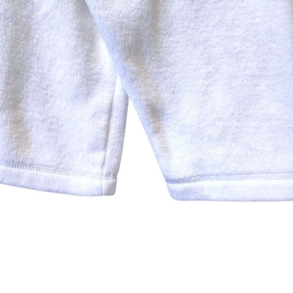 Champs Sports Y2K White Fleece Quarter-Zip Pullover Large Oversized - Picture 5 of 11